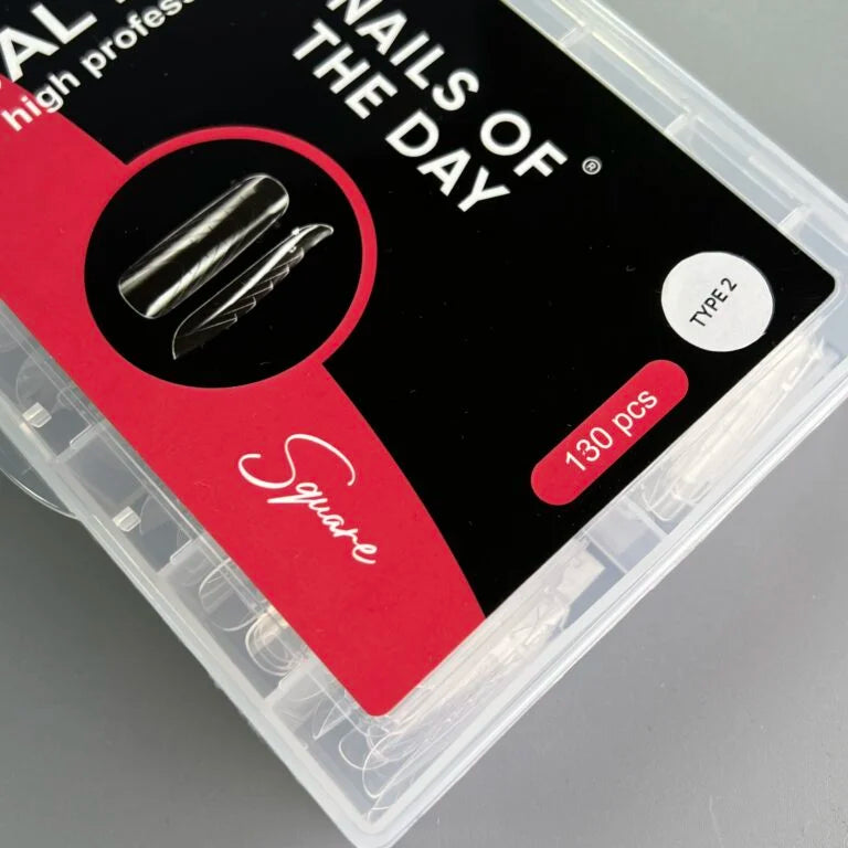 NAILSOFTHEDAY Dual Form Square 01 (Type 2), 130 St.
