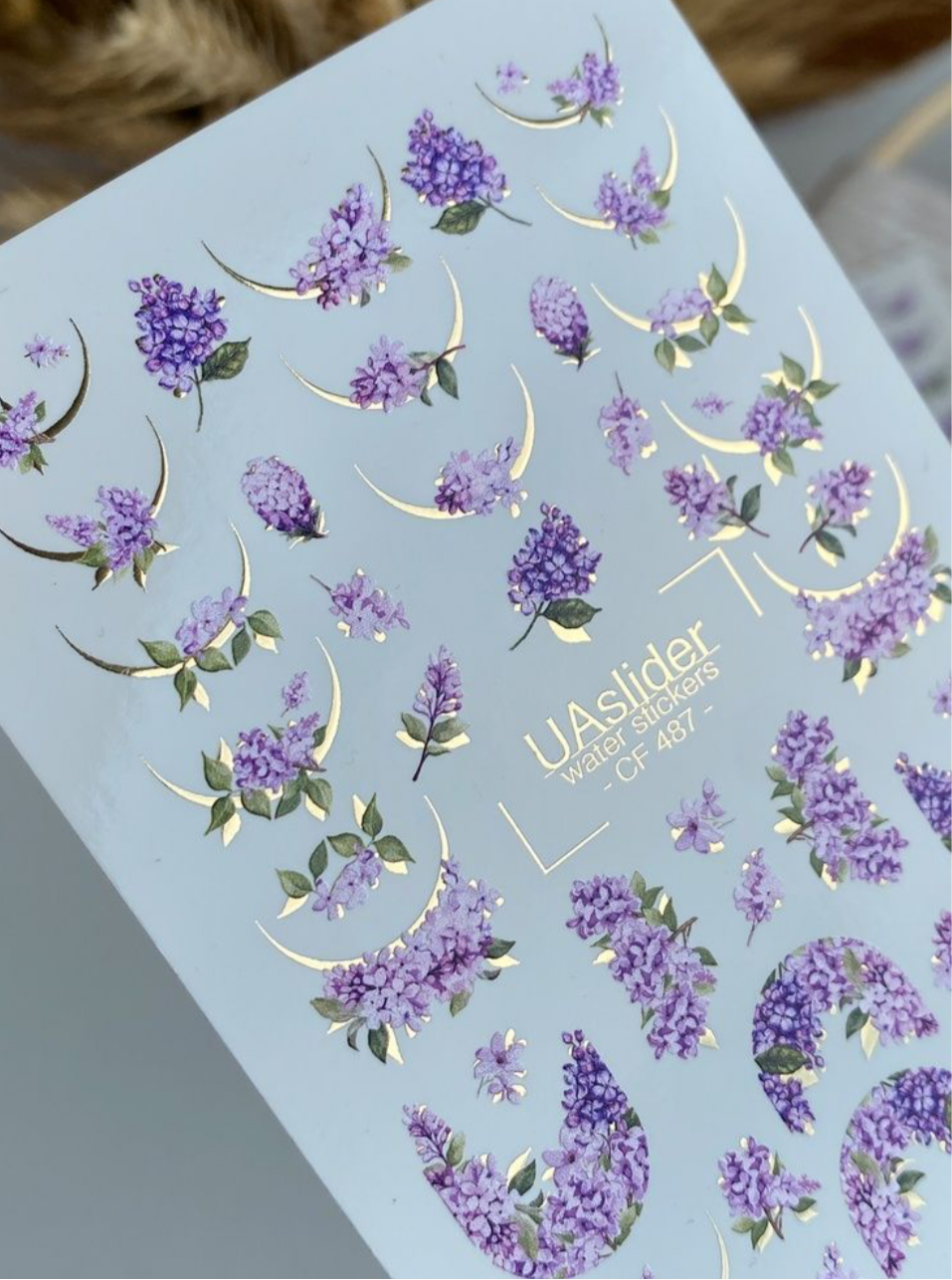 Color and Foil 487 – Fliederblüten & Goldmonde