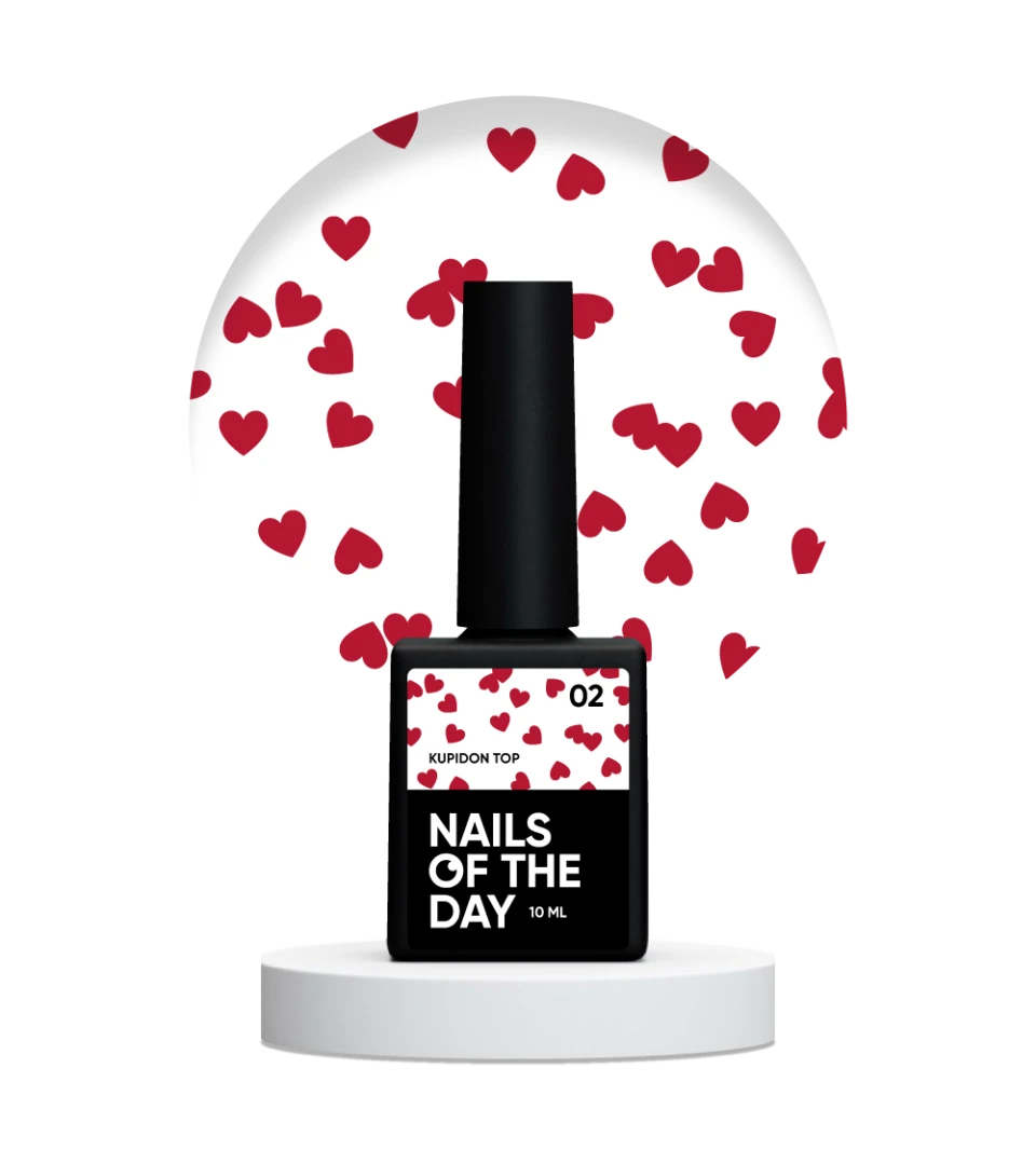 NAILSOFTHEDAY Kupidon top 02, 10 ml