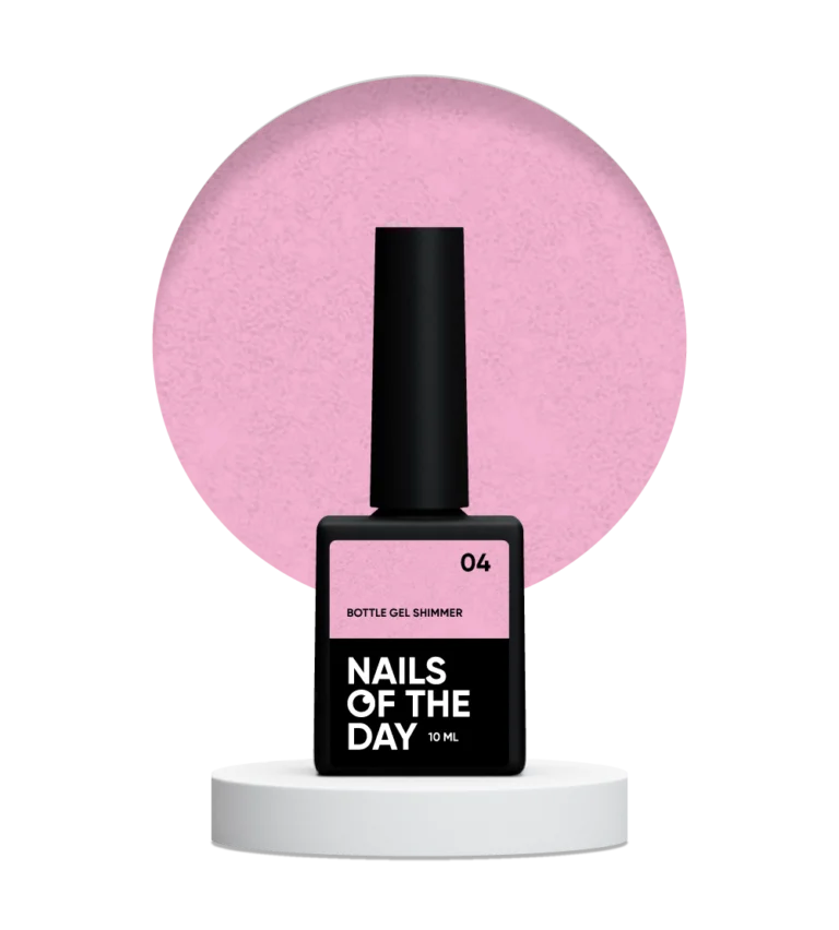 NAILSOFTHEDAY Bottle gel shimmer 04, 10 ml