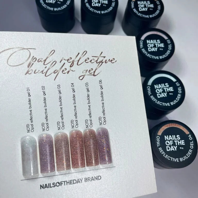 NAILSOFTHEDAY Opal Reflective builder gel 06, 15 g