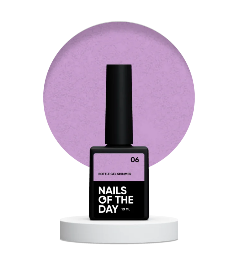 NAILSOFTHEDAY Bottle gel shimmer 06, 10 ml