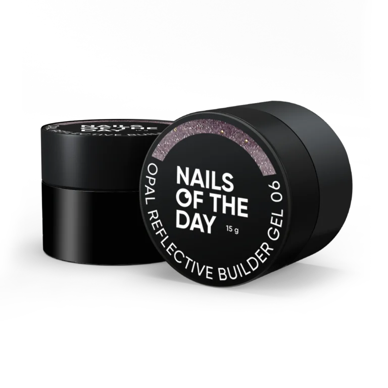 NAILSOFTHEDAY Opal Reflective builder gel 06, 15 g