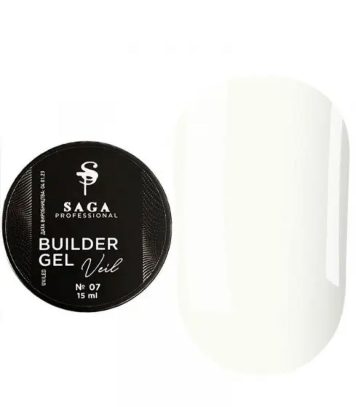 Saga Builder Veil Gel №07 – 15 ml
Milchiger Aufbaugel für makellose, elegante Looks