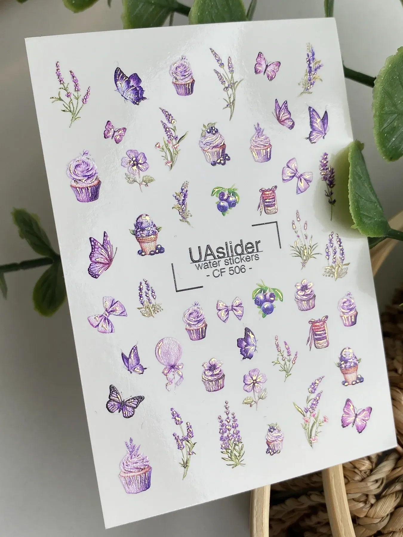 Slider-Design CF 506 | Wasser-Decals | Lavender Dreams & Sweet Details