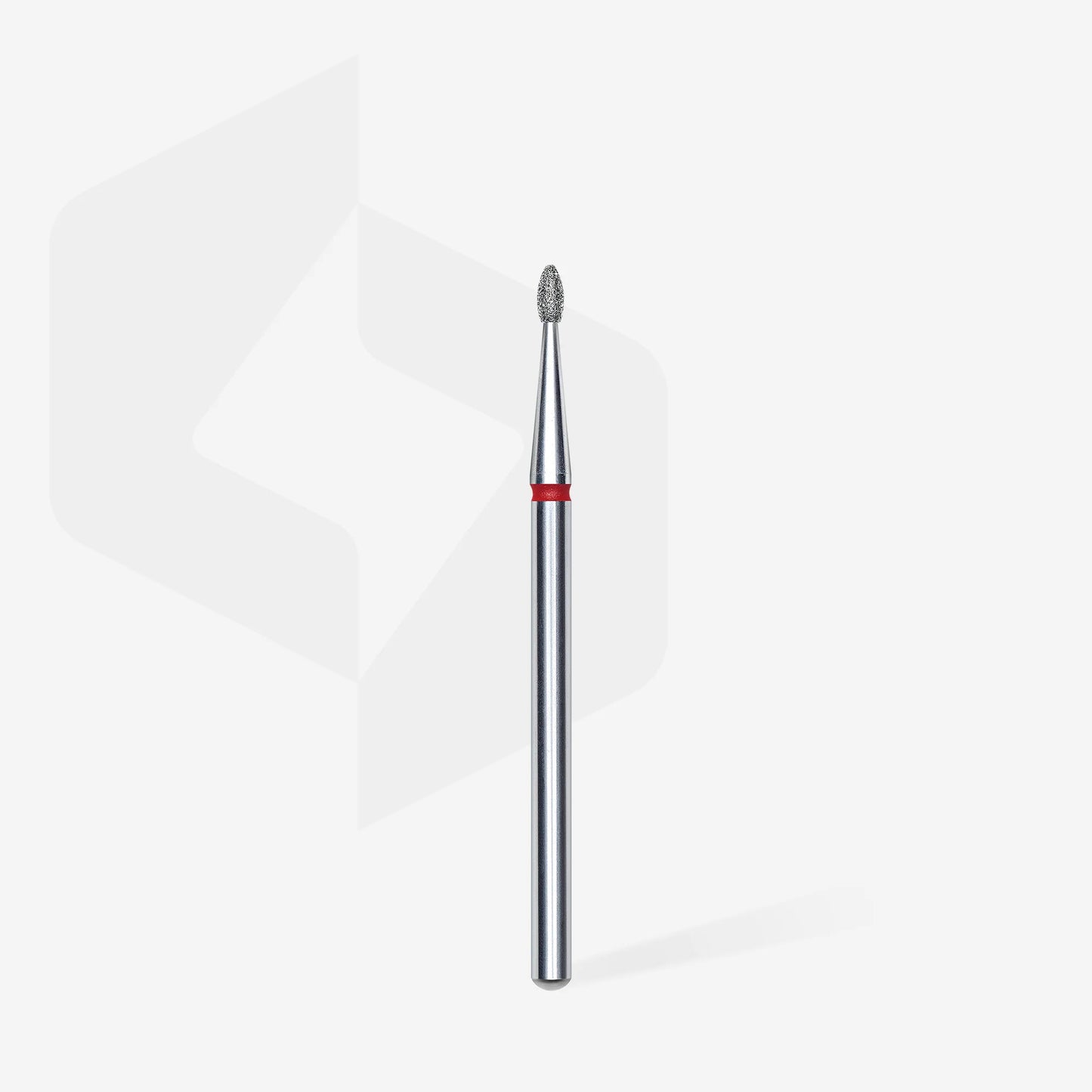 Diamantfräse "Runde Knospe" Rot, Durchmesser 1.6 Mm / Arbeitsteil 3.4 Mm