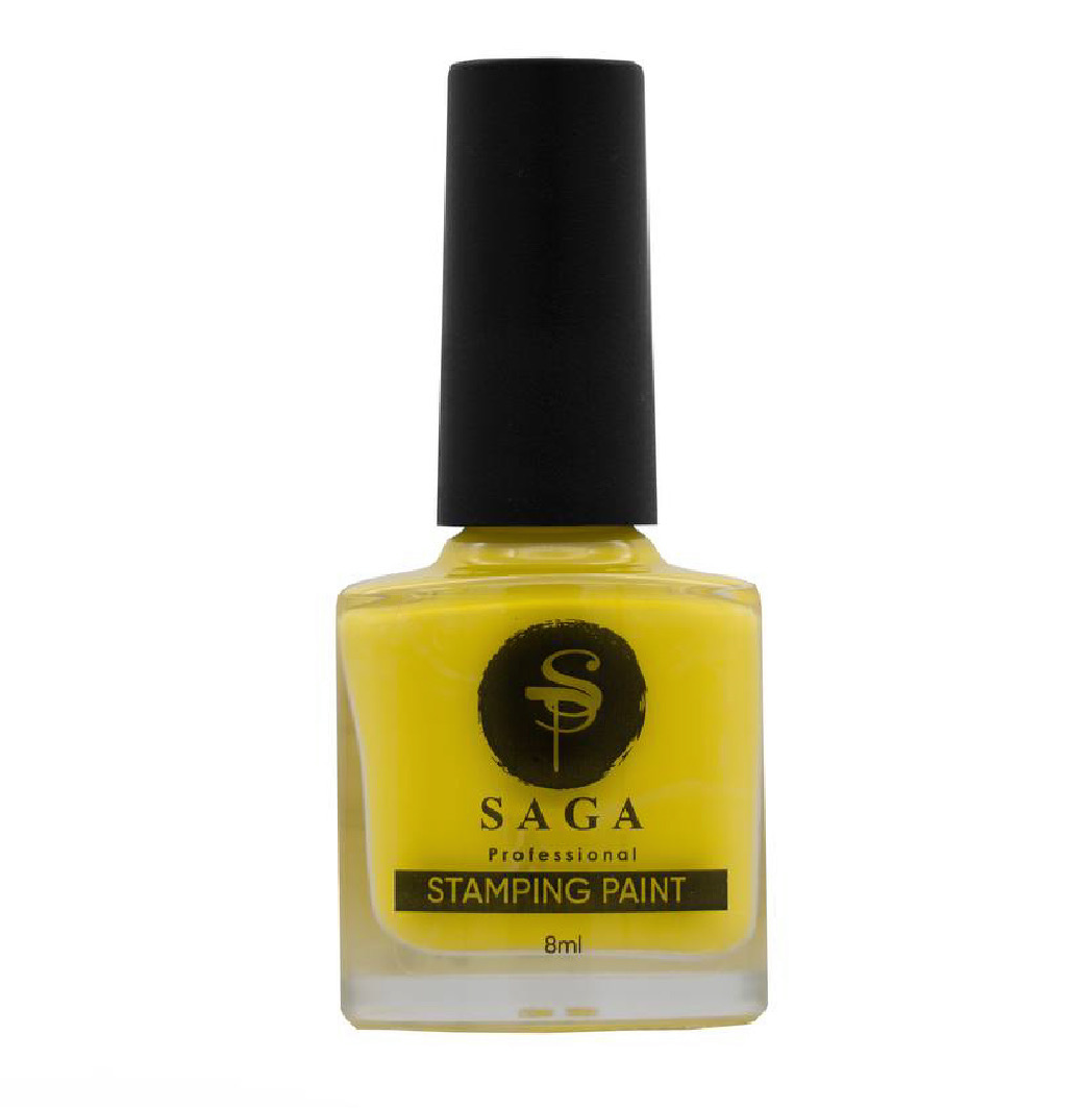 SAGA PROFESSIONAL Stempellack Nr. 08 – Gelb mit klebriger Schicht, 8 ml
Heller Akzent für kreative Nailart
