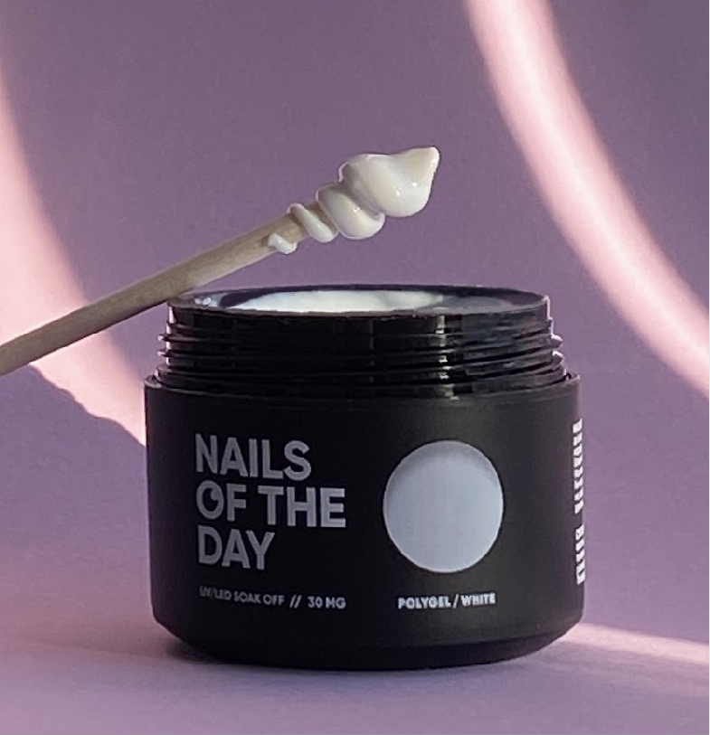 NAILSOFTHEDAY POLYGEL WHITE – Die perfekte Mischung aus Acryl und Gel