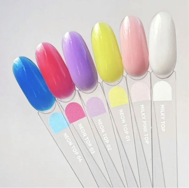 NAILSOFTHEDAY Neon Top 03 – Pink-Lila Top ohne Schwitzschicht, 10 ml