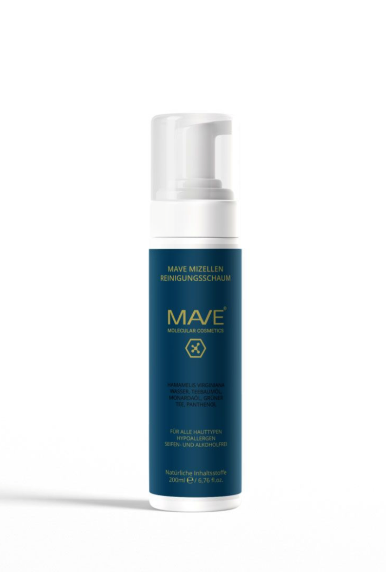 MAVE - Mizellen Reinigungsschaum, 200 ml