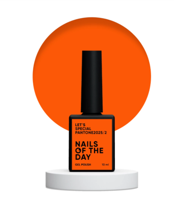 NAILSOFTHEDAY Let’s Special Pantone2025/2
Knalliges Neon-Orange, 10 ml
Eine Farbe, die alle Blicke auf sich zieht!