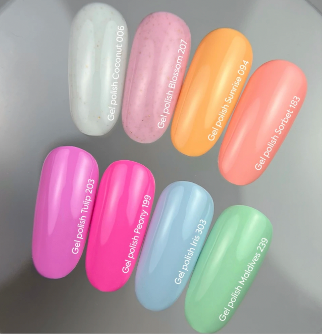 NAILSOFTHEDAY Gel Polish Sorbet – Zartes Pfirsich, 10 ml