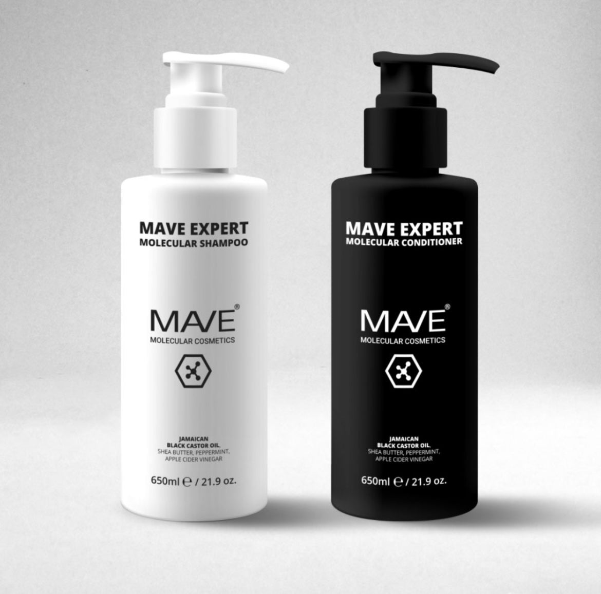 MAVE Expert Molecular Shampoo & Conditioner Set (je 650 ml)
Sulfatfrei • Feuchtigkeitsspendend • Aufbauend