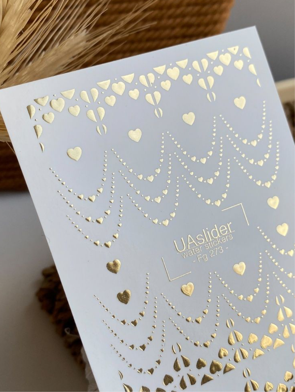 UA Slider FG 273 – Goldene Herzen & Linien