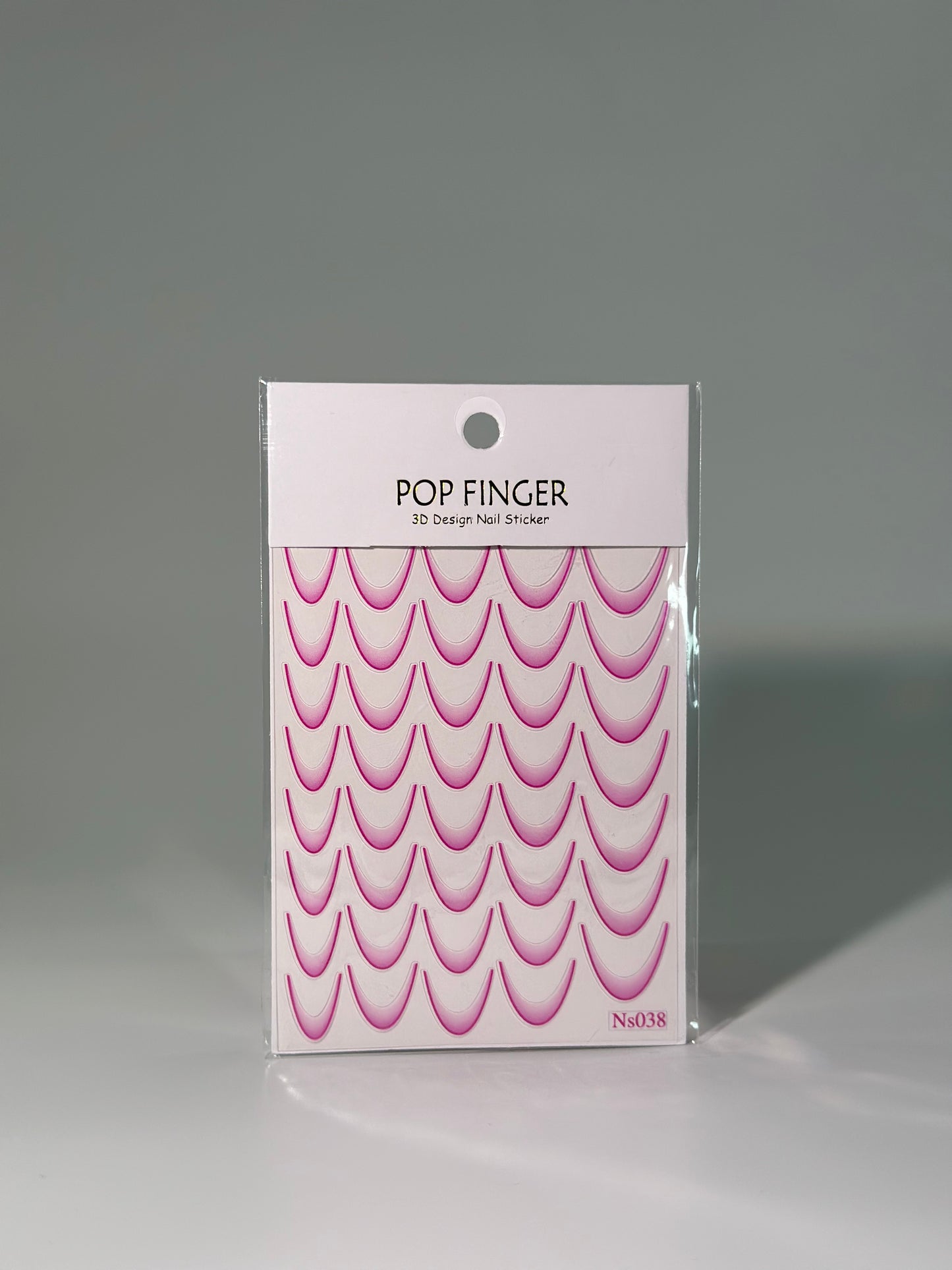 Farbverlauf Farb Linie Design Französisch Nail Art Aufkleber