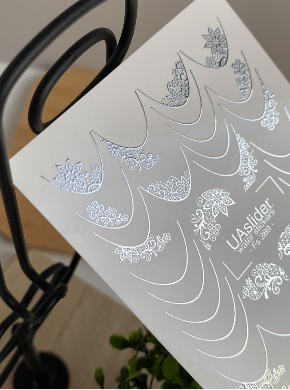 UA Slider – Water Stickers
Design FS 289 – Silber