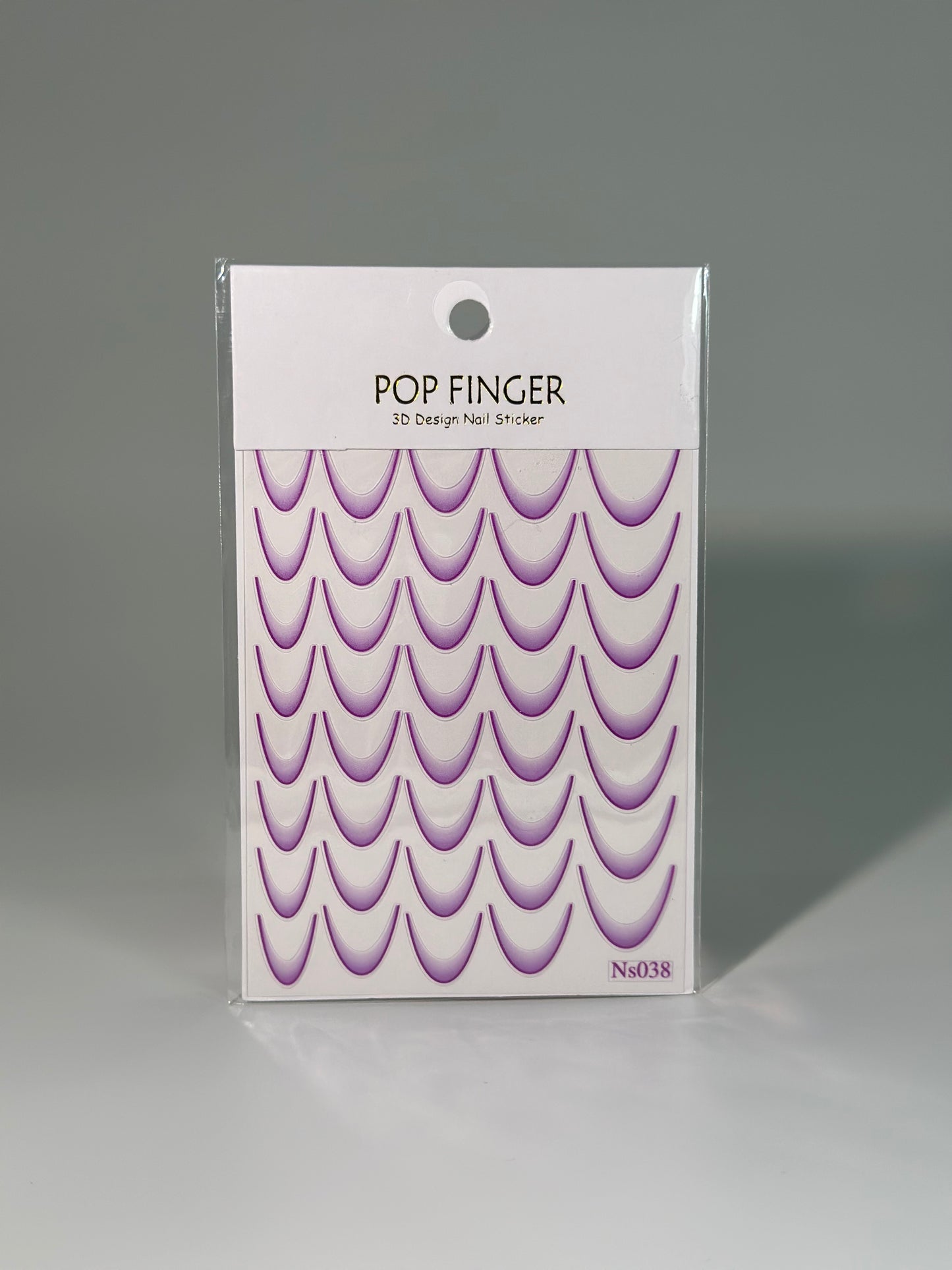 Farbverlauf Farb Linie Design Französisch Nail Art Aufkleber