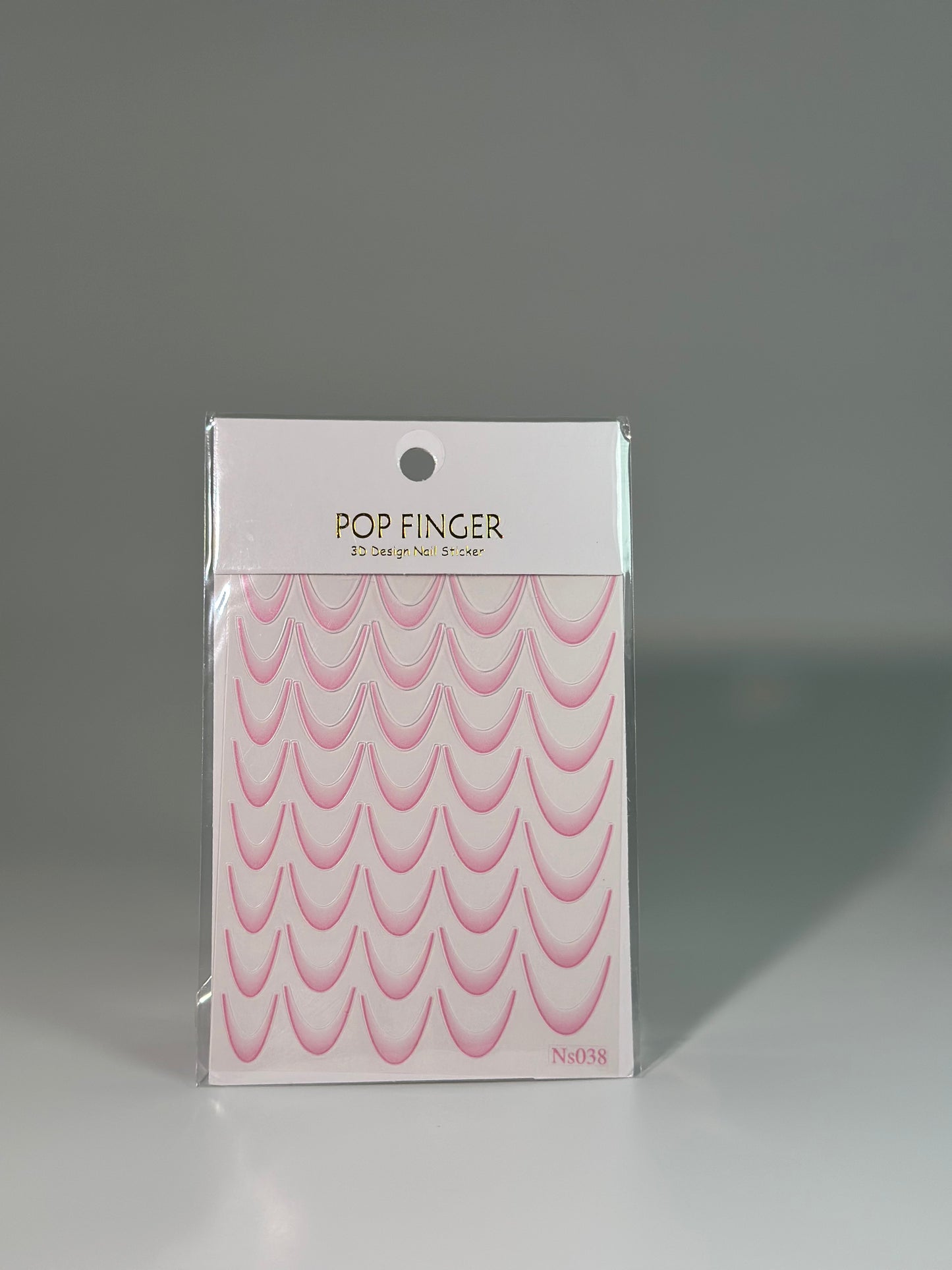 Farbverlauf Farb Linie Design Französisch Nail Art Aufkleber