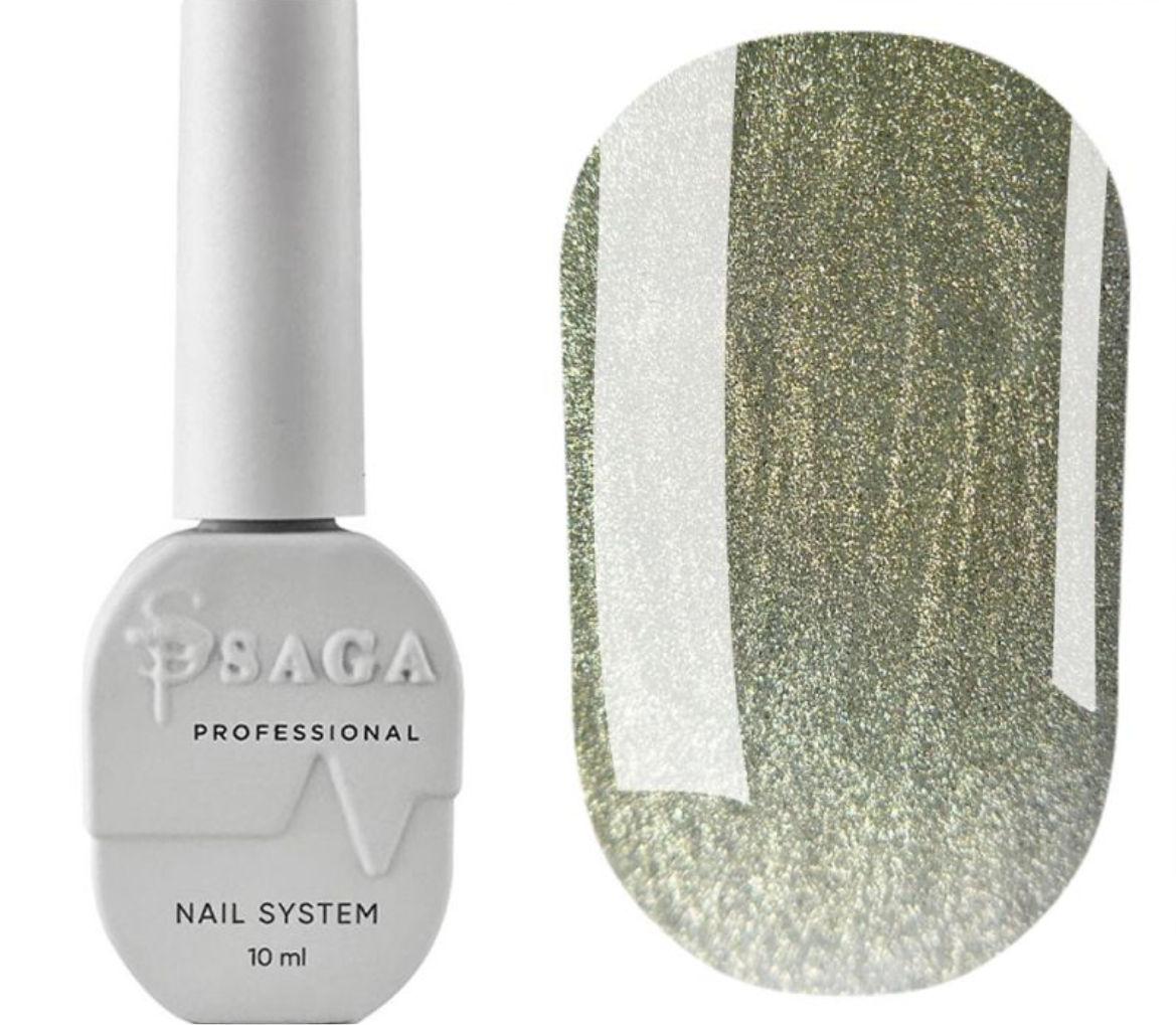SAGA Gel Polish Amber Cat №2 – Gelb, 10 ml
Der Sonnenstrahl unter den Cat Eye Farben!