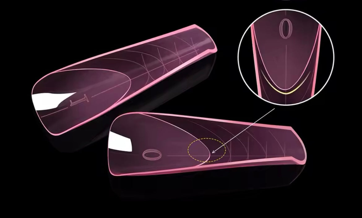 150 Stück Nagelformen für schnelles und präzises Nageldesign – Perfekt für Gel- und Acrylverlängerungen!