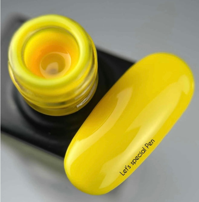 NAILSOFTHEDAY Let’s Special Pen – Strahlend gelber Gel-Lack, 10 ml