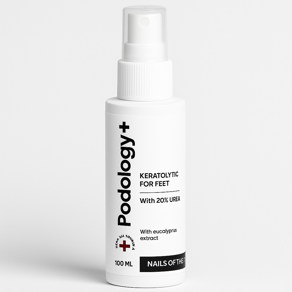 Podology+ Keratolytikum – 100 ml
Sanfte Exfoliation & intensive Pflege mit 20 % Urea