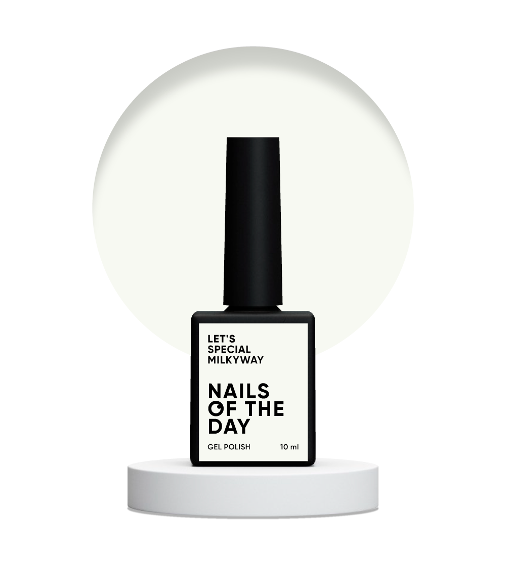NAILSOFTHEDAY Let’s Special Milkyway – Weiß-Milchig