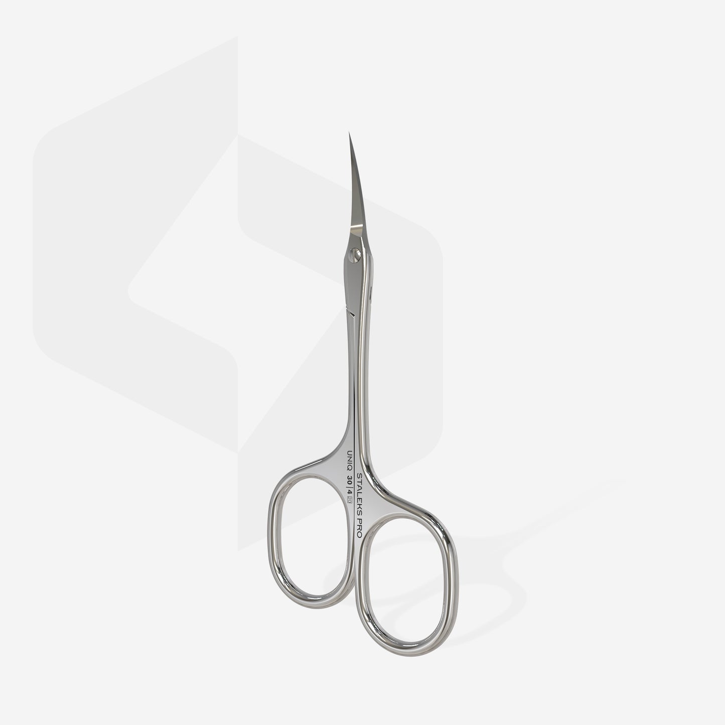 Professionelle Nagelhautschere "Asymmetric" Uniq 30 Type 4 für kleinere/mittelgroße Hände