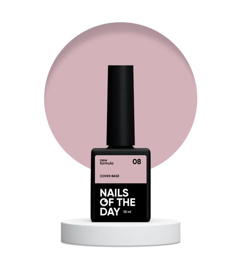 NAILSOFTHEDAY Cover base 08, 10 ml