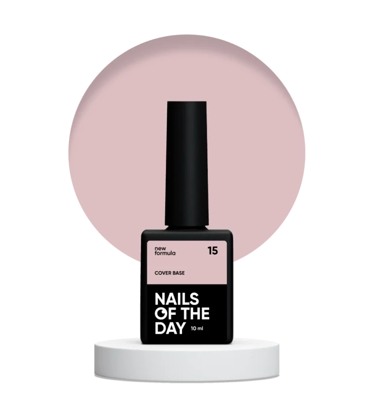 NAILSOFTHEDAY Cover base 15, 10 ml