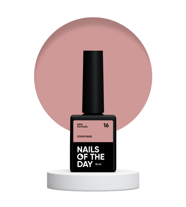 NAILSOFTHEDAY Cover base 16, 10 ml