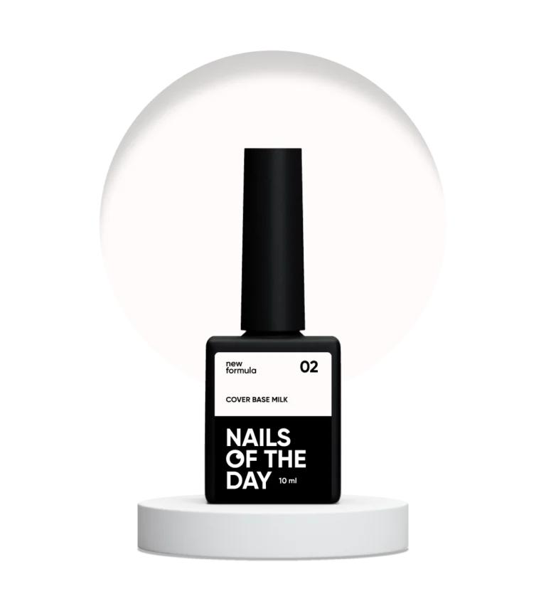NAILSOFTHEDAY Cover base milk 02, 10 ml