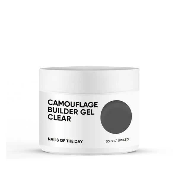 NAILSOFTHEDAY Camouflage builder gel clear, 30 g