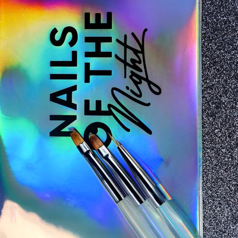 NAILSOFTHENIGHT Nail Art Brush Flat