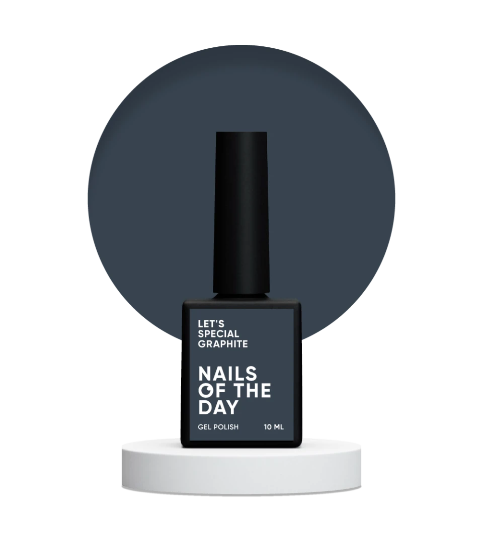 NAILSOFTHEDAY Let's special Graphite, 10 ml