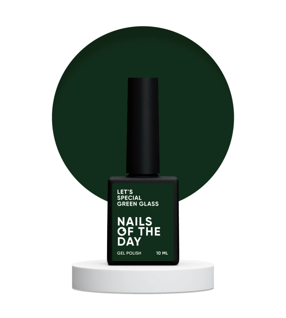 NAILSOFTHEDAY Let's special Green Glass, 10 ml
