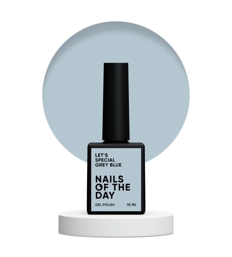 NAILSOFTHEDAY Let's special Grey blue, 10 ml