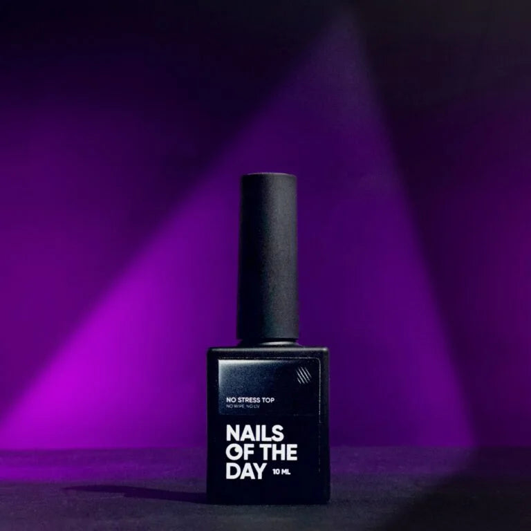 NAILSOFTHEDAY No stress top no wipe, 10 ml
