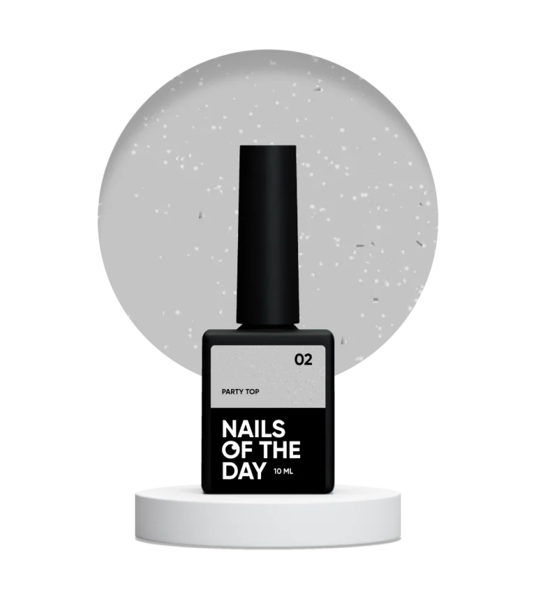 NAILSOFTHEDAY Party top 02, 10 ml