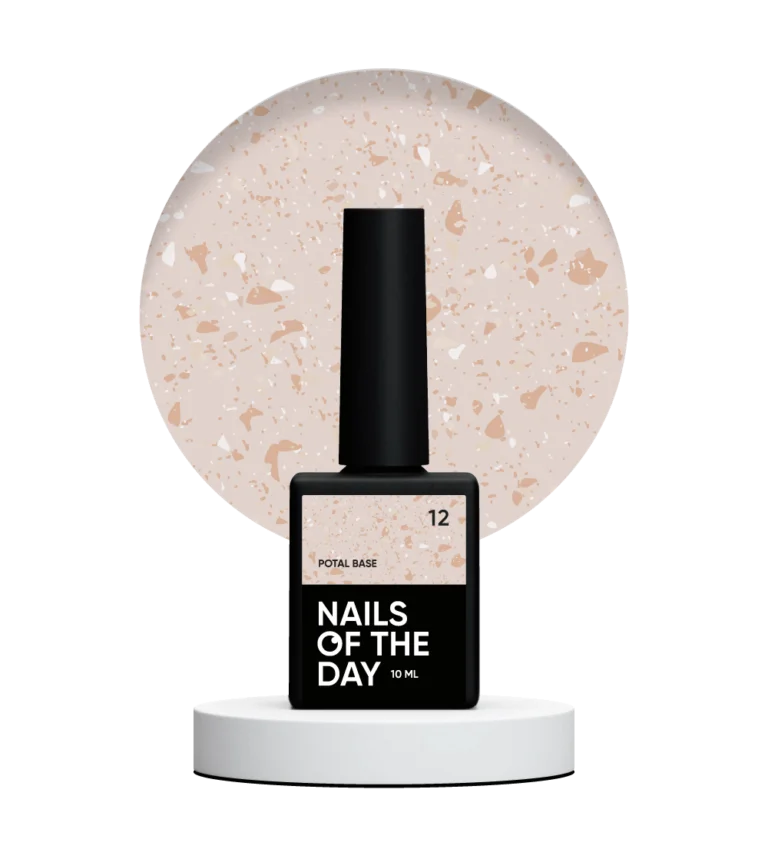 NAILSOFTHEDAY Potal base 12, 10 ml
