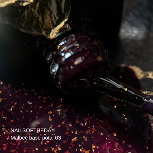 NAILSOFTHEDAY Malbec base potal 03, 10 ml