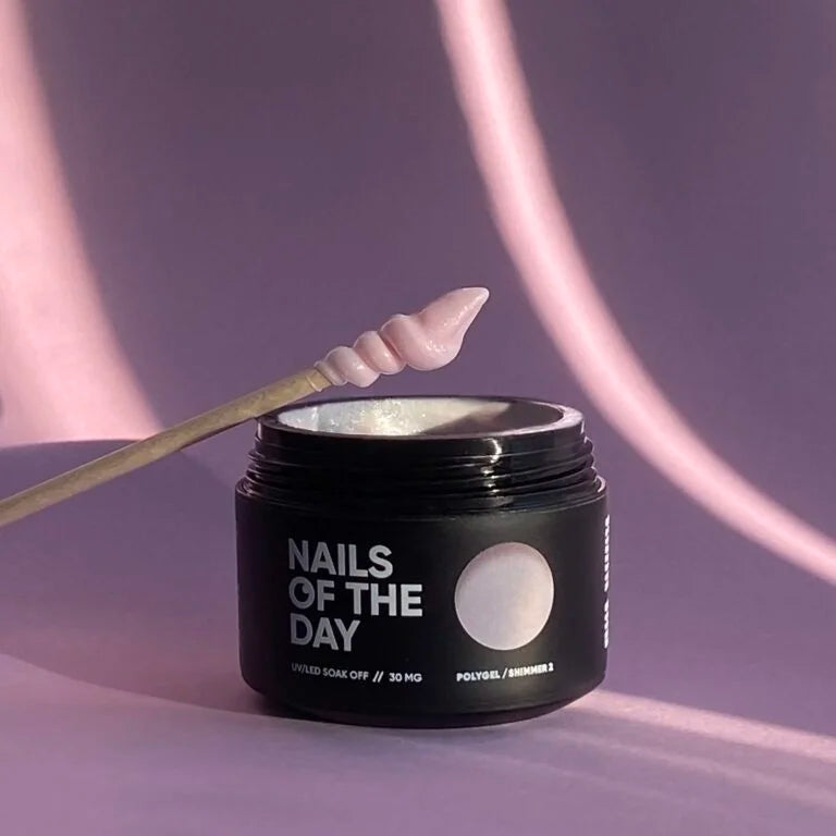 NAILSOFTHEDAY Polygel shimmer 02, 30 g
