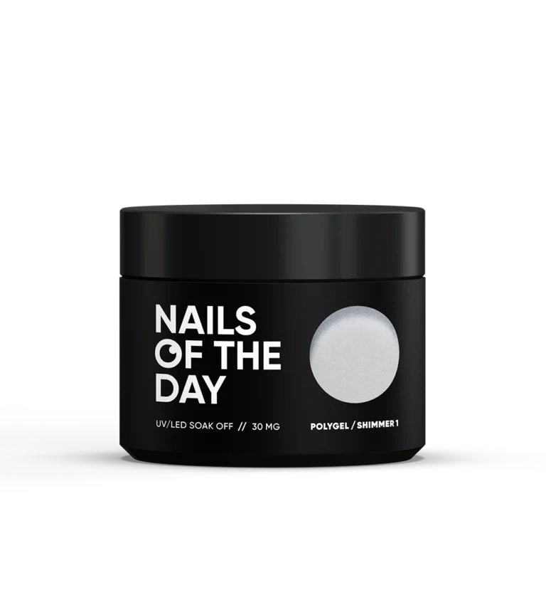NAILSOFTHEDAY Polygel shimmer 01, 30 g