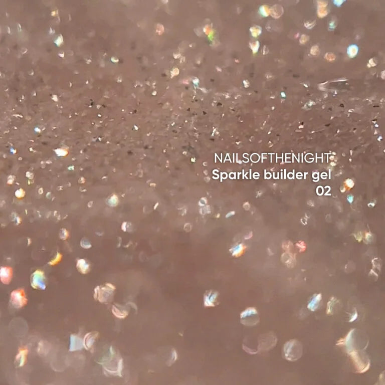 NAILSOFTHENIGHT Sparkle builder gel 02, 15 ml