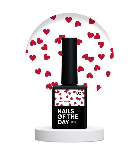 NAILSOFTHEDAY Kupidon top 02, 10 ml