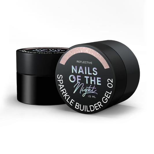 NAILSOFTHENIGHT Sparkle builder gel 02, 15 ml