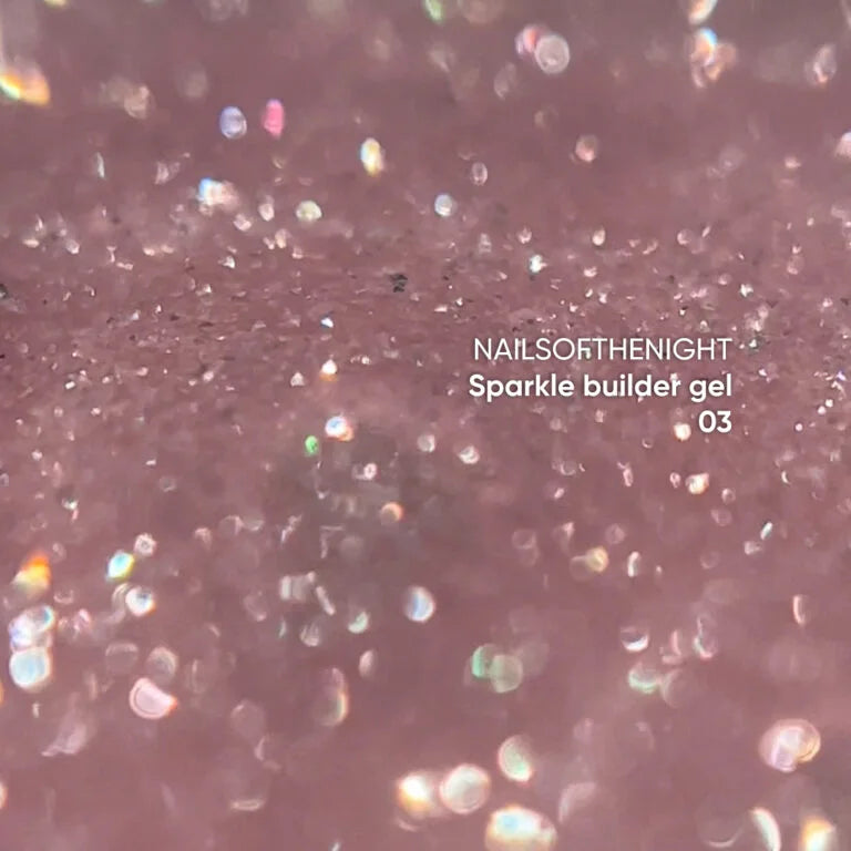 NAILSOFTHENIGHT Sparkle builder gel 03, 15 ml