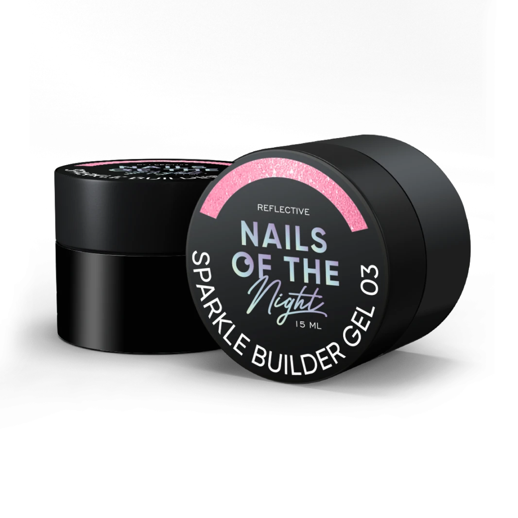 NAILSOFTHENIGHT Sparkle builder gel 03, 15 ml