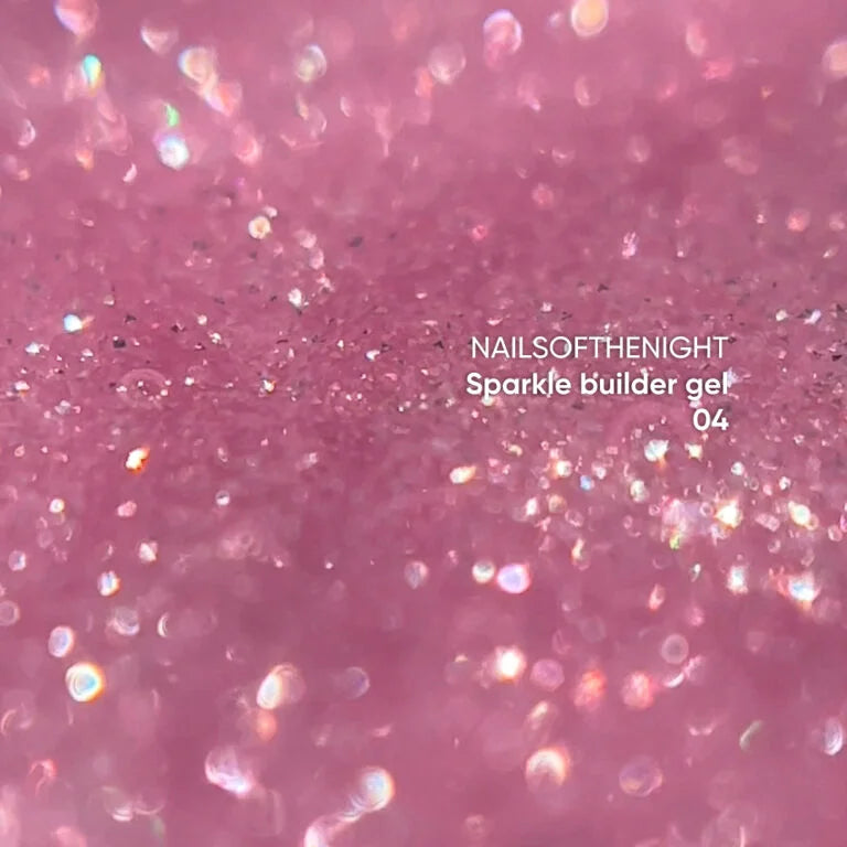 NAILSOFTHENIGHT Sparkle builder gel 04, 15 ml