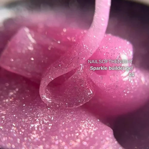 NAILSOFTHENIGHT Sparkle builder gel 04, 15 ml
